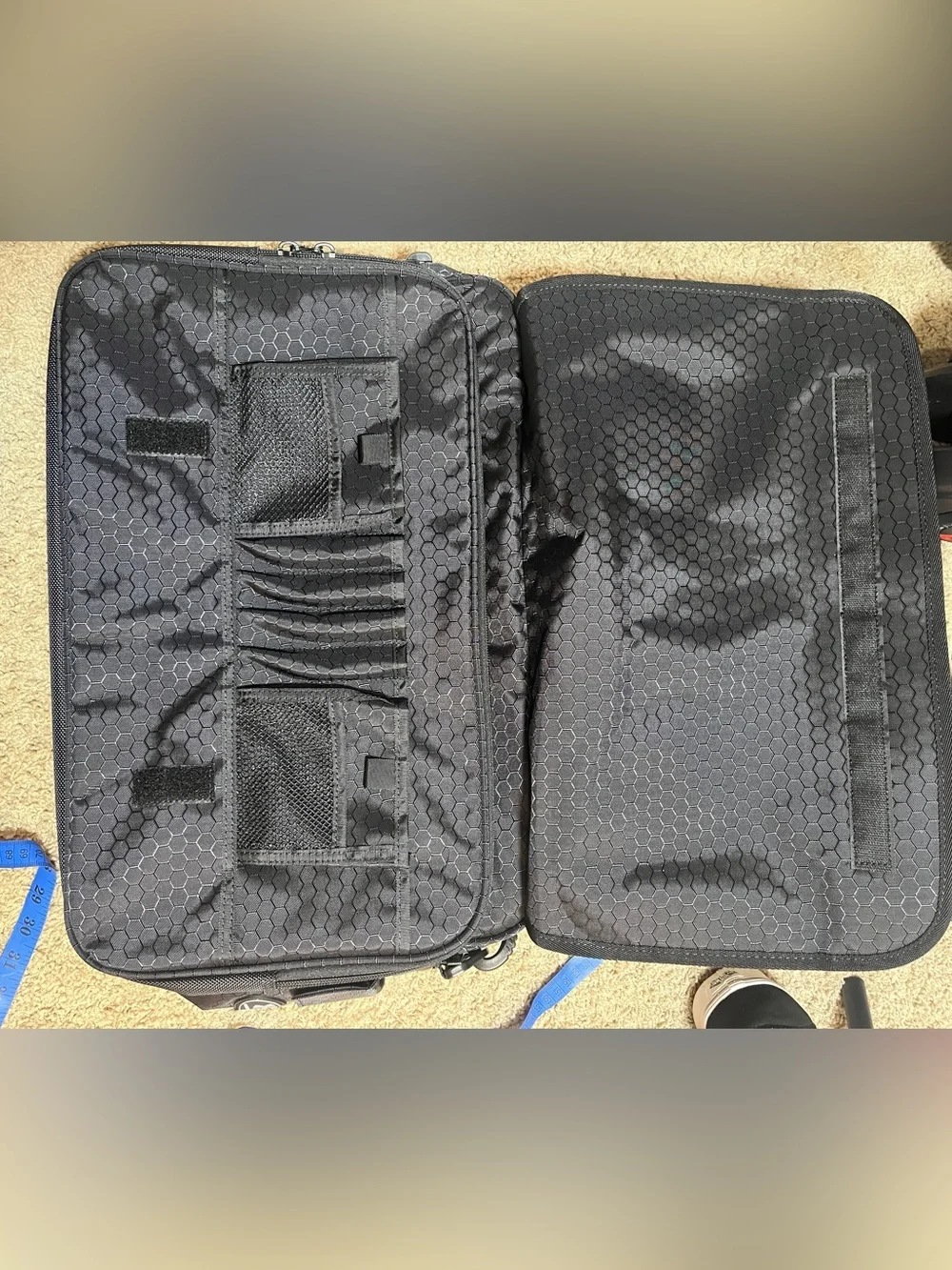 Underarm Armour Coach’s Briefcase Laptop Messenger Bag Expandable Black